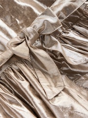 Boden Gold Smocked Party Dress - Image 4 of 4