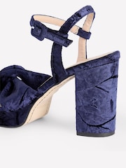 Boden Blue Twist Front Platform Sandals - Image 4 of 4