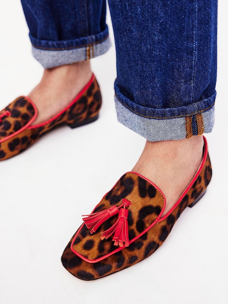 Boden Brown Soft Slippers Shoes - Image 1 of 5
