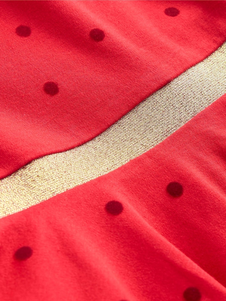 Boden Red Mabel Twirly Ballerina Party 100% Cotton Dress - Image 4 of 4 Boden Red Mabel Twirly Ballerina Party 100% Cotton Dress - Image 4 of 4