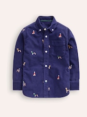 Boden Blue The Janet 100% Cotton Embroidered Shirt - Image 1 of 3