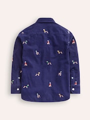 Boden Blue The Janet 100% Cotton Embroidered Shirt - Image 2 of 3