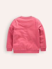 Boden Pink Superstitch 100% Cotton Sweatshirt - Image 2 of 3