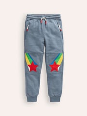Boden Grey Warrior Knee 100% Cotton Joggers - Image 1 of 3