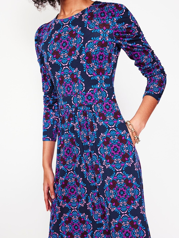 Boden Blouson-Kleid mit Puffärmeln - Bild 2 von 5