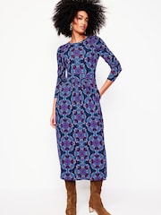 Boden Blouson-Kleid mit Puffärmeln - Bild 4 von 5