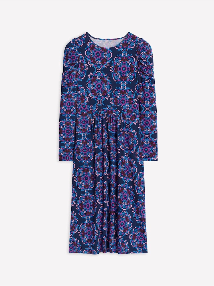 Boden Blouson-Kleid mit Puffärmeln - Bild 5 von 5