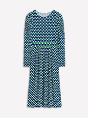 Boden Green Puff Sleeve Blouson Dress - Image 5 of 5