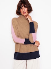 Boden Brown Jessica Oversized Jumper - Image 1 of 6
