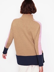 Boden Brown Jessica Oversized Jumper - Image 3 of 6