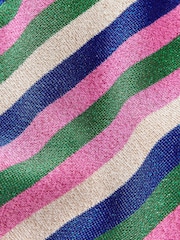 Boden Green Party Stripe Jumper - Image 5 of 5