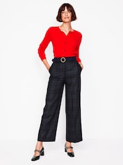 Boden Blue Westbourne Wool Blend Trousers - Image 1 of 5