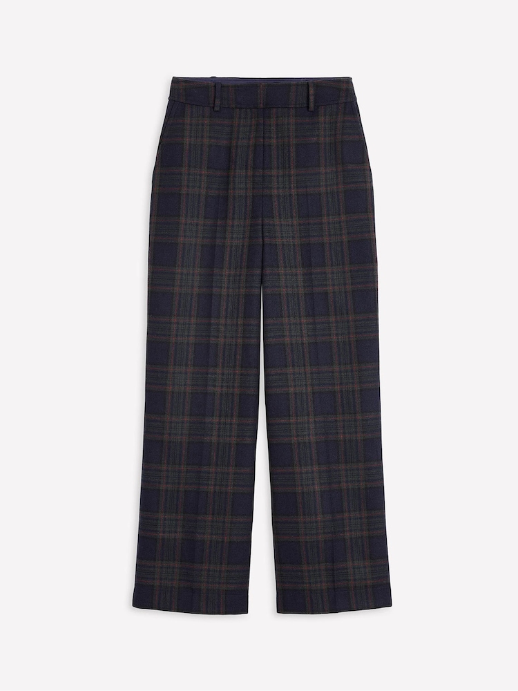 Boden Blue Westbourne Wool Blend Trousers - Image 5 of 5