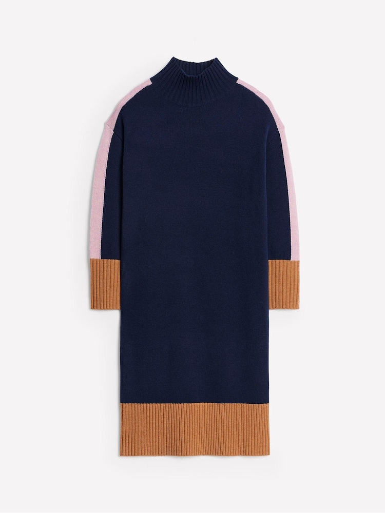 Boden Blue Jessica Merino Dress - Image 5 of 5