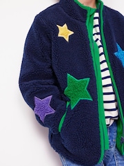 Boden Blue Cosy Borg Jacket - Image 3 of 8