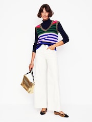 Boden Blue Olivia Merino Tank - Image 5 of 7