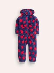 Boden Red Cosy Fleece All-In-One - Image 1 of 3
