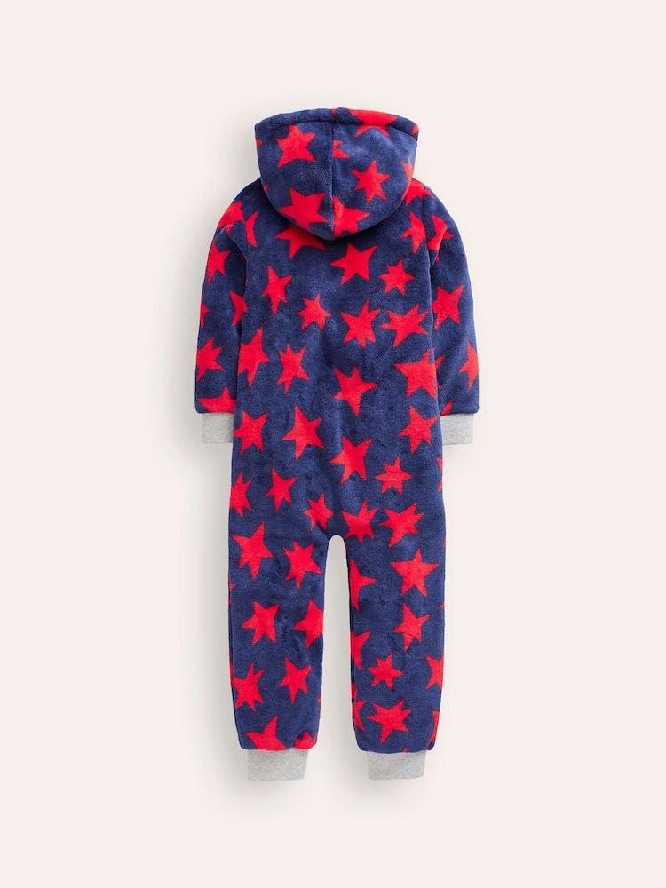 Boden Red Cosy Fleece All-In-One - Image 2 of 3