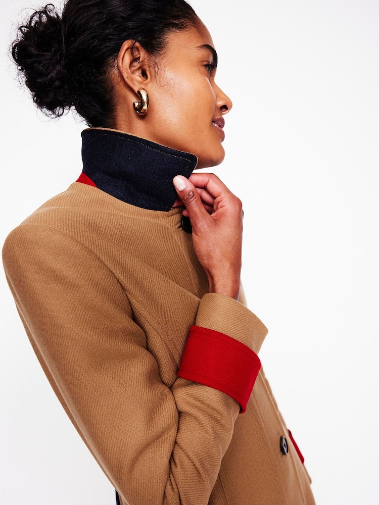 Boden Durham Wool Blend Coat - Imagen 2 de 9 Boden Durham Wool Blend Coat - Imagen 2 de 9