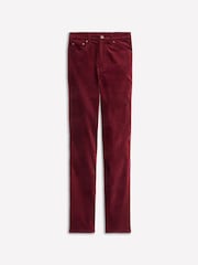 Boden Burgundy Velveteen 5 Pocket Jeans - Image 6 of 6