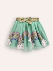 Boden Green Fun Tulle Rainbow Skirt - Image 1 of 3