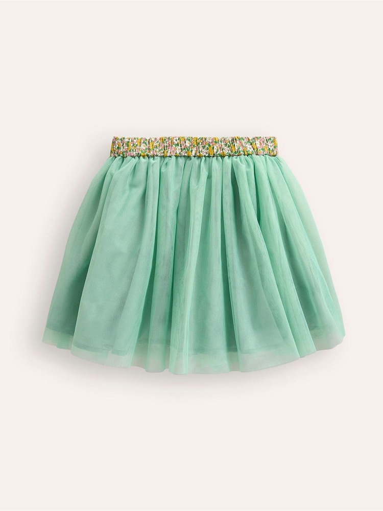 Boden Green Fun Tulle Rainbow Skirt - Image 2 of 3