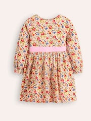 Boden Red Peggy Corduroy Party Dress - Image 4 of 6