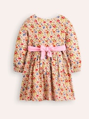 Boden Red Peggy Corduroy Party Dress - Image 5 of 6