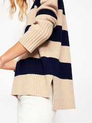 Boden Blue Jessica Oversized Jumper - Image 4 of 6