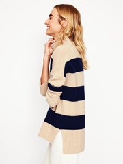 Boden Blue Jessica Oversized Jumper - Image 5 of 6