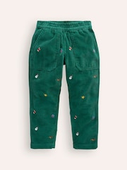 Boden Green 100% Cotton Pull-on Cord Trousers - Image 1 of 3