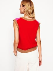 Boden Pink Olivia Merino Tank - Image 3 of 7