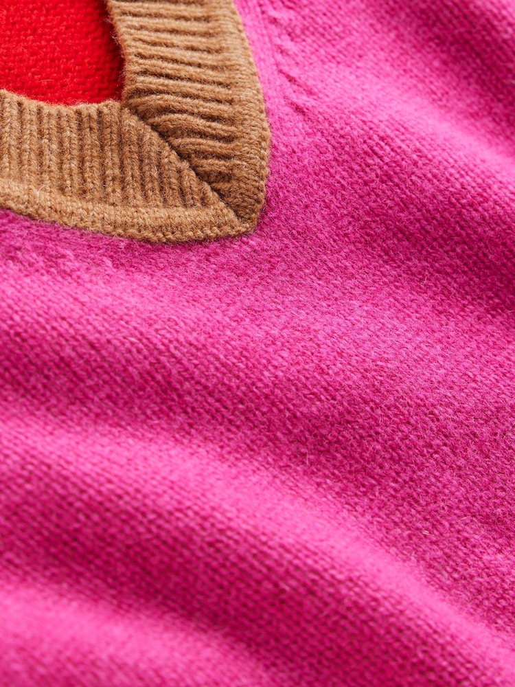 Boden Pink Olivia Merino Tank - Image 7 of 7