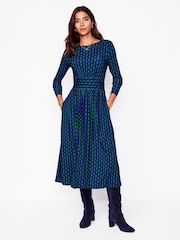 Boden Green Thea Long Sleeve Jersey Dress - Image 1 of 5