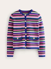 Boden Blue Holly Knitted Jacket - Image 6 of 7