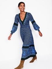 Boden Blue Daphne Jersey Maxi Dress - Image 2 of 6