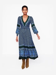 Boden Blue Daphne Jersey Maxi Dress - Image 5 of 6