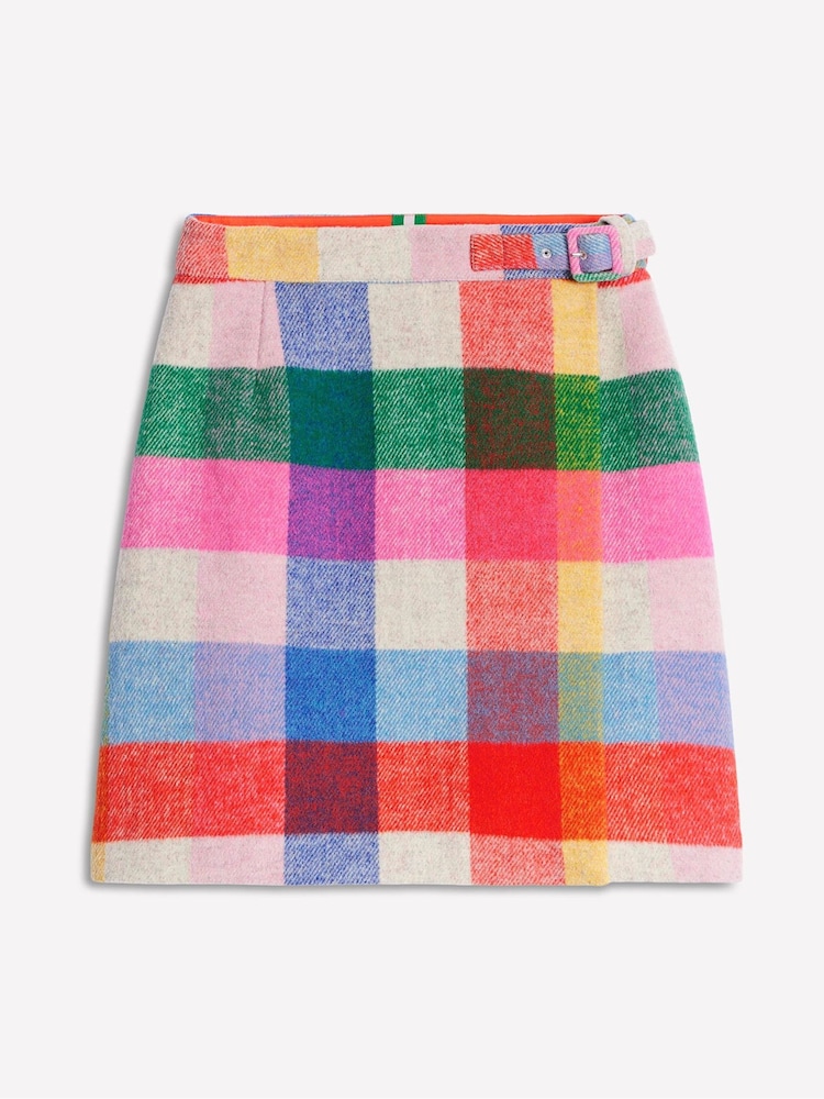 Boden Pink Clemence Wrap Short Skirt - Image 6 of 6