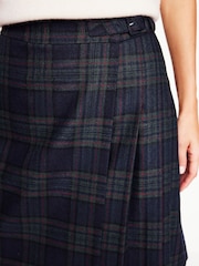 Boden Blue Helen Buckled Kilt Skirt - Image 3 of 7