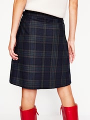 Boden Blue Helen Buckled Kilt Skirt - Image 4 of 7