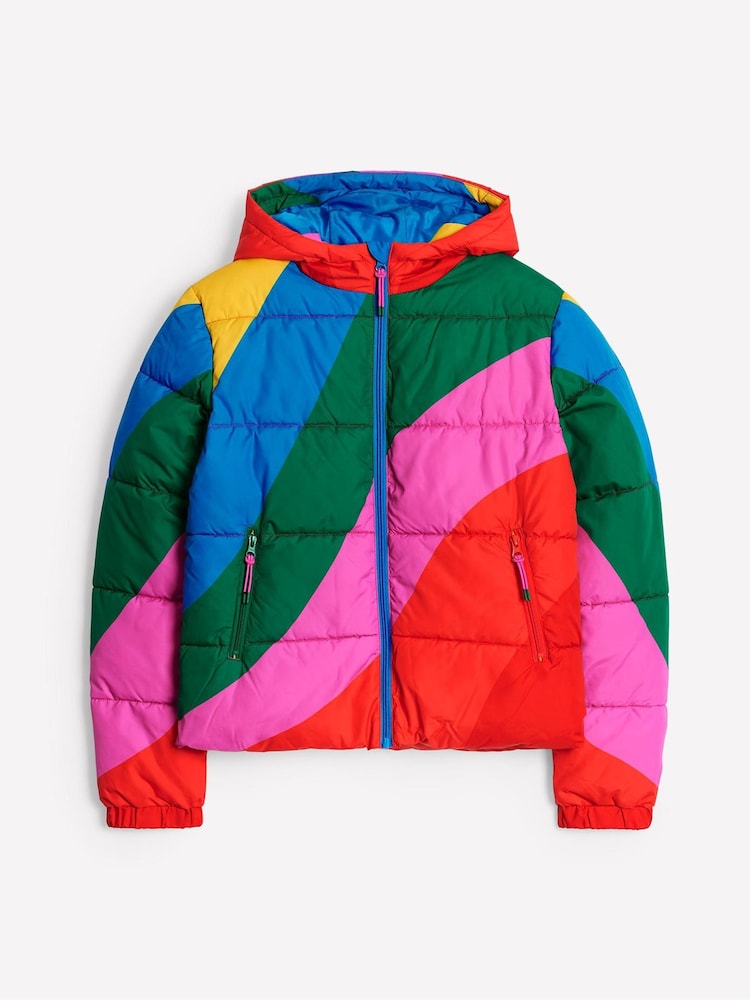 Boden Pink Hooded Puffer Coat - Image 5 of 5 Boden Pink Hooded Puffer Coat - Image 5 of 5