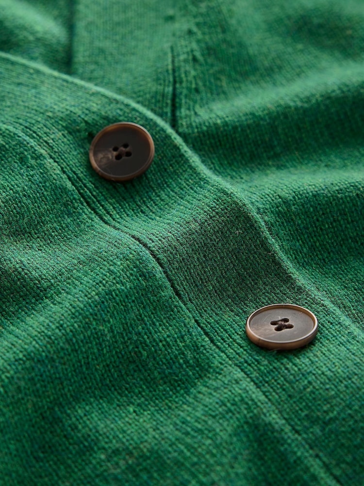 Boden Green Zia Longline V-Neck Cardigan - Image 7 of 7