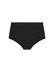 Yours Curve Red Stretch Full Briefs 5 Pack - Image 8 of 9