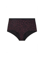 Yours Curve Red Stretch Full Briefs 5 Pack - Image 9 of 9
