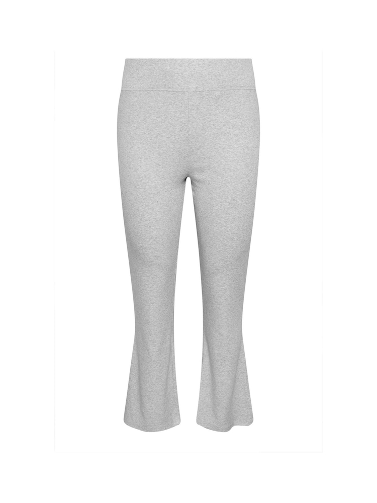 Yours Curve Grey Flare Yoga Trousers - Image 6 of 6