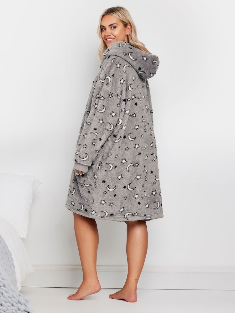 Szary - Yours Curve Blanket Hoodie - Image 3 of 5