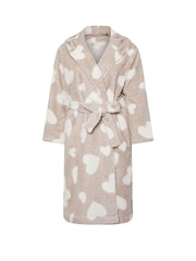 Yours Curve Heart Honeycomb Hooded Robe - Imagen 5 de 5