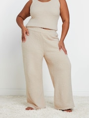 Yours Curve Limited Chenille Wide Leg Pyjamas - صورة 1 من 6
