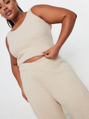 Yours Curve Limited Chenille Wide Leg Pyjamas - صورة 4 من 6