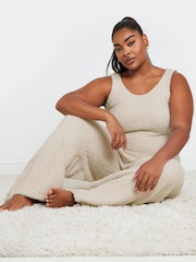 Yours Curve Limited Chenille Wide Leg Pyjamas - صورة 5 من 6